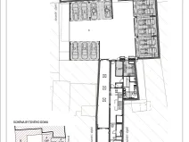 Pronájem garážového stání, Brno, Křenová, 12 m2