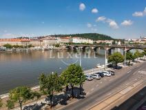 Pronájem bytu 6+kk a větší, Praha - Nové Město, Rašínovo nábřeží, 200 m2