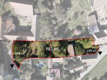 Prodej pozemku pro bydlení, Tišnov, 983 m2