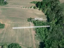Prodej pole, Újezdec, 674 m2