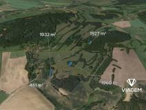 Prodej podílu lesa, Kravaře, 787 m2