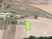 Prodej podílu pole, Křesín, 433 m2