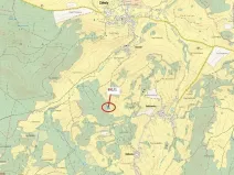 Dražba pozemku, Zálezly, 1482 m2