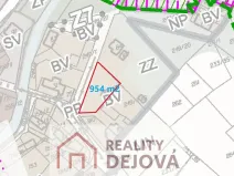 Prodej pozemku pro bydlení, Víska, 954 m2