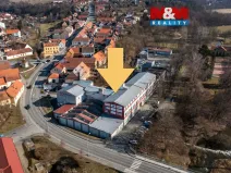 Pronájem kanceláře, Plzeň - Božkov, Božkovské náměstí, 172 m2