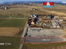 Pronájem komerčního pozemku, Vratimov, Na Příčnici, 1786 m2