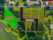 Prodej pozemku pro bydlení, Hrobice, 1658 m2