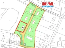 Prodej pozemku pro bydlení, Vesce, 1121 m2
