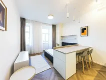 Pronájem bytu 1+kk, Praha - Vinohrady, Sázavská, 29 m2