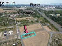 Prodej pozemku pro bydlení, Přerov, 870 m2