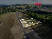 Prodej pozemku pro bydlení, Újezd, 1138 m2