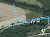Prodej podílu pole, Zalešany, 611 m2