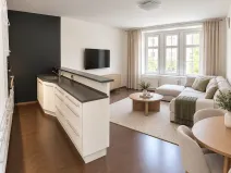 Pronájem bytu 2+kk, Praha, Novovysočanská, 53 m2