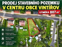 Prodej pozemku pro bydlení, Vintířov, 807 m2
