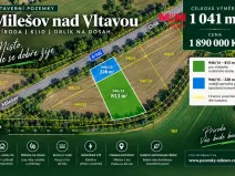 Prodej pozemku pro bydlení, Milešov, 1041 m2