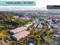 Pronájem výrobních prostor, Písek, 3000 m2