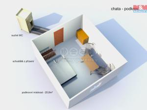 Prodej chaty, Chlum, 45 m2