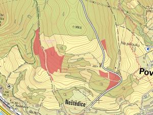 Prodej trvalého travního porostu, Povrly, 46517 m2