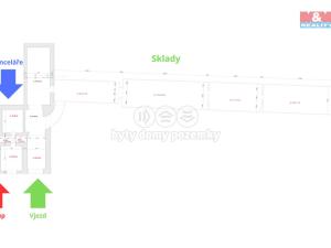 Pronájem skladu, Rokycany - Nové Město, Pivovarská, 550 m2