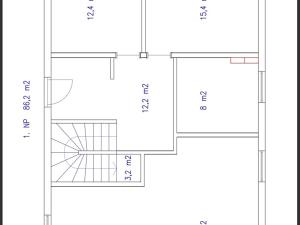 Prodej rodinného domu, Žatec, Žateckých letců, 156 m2