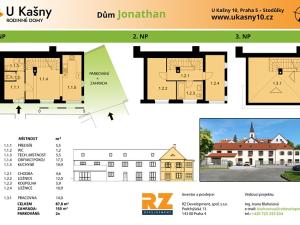 Prodej rodinného domu, Praha - Stodůlky, U kašny, 88 m2