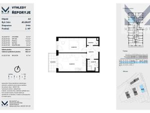 Prodej bytu 2+kk, Praha - Řeporyje, Jáchymovská, 43 m2