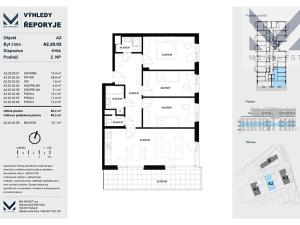 Prodej bytu 4+kk, Praha - Řeporyje, Jáchymovská, 90 m2