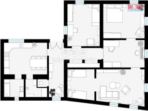 Prodej rodinného domu, Křinec, Náměstí, 180 m2