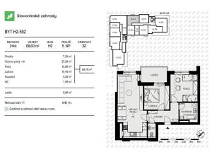 Prodej bytu 3+kk, Olomouc, Loudova, 65 m2