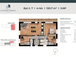 Prodej bytu 4+kk, Kolín, V Olšinkách, 131 m2