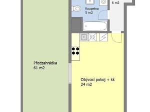 Prodej bytu 2+kk, Praha - Dolní Počernice, Černodolská, 50 m2