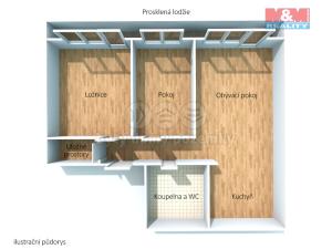 Prodej bytu 3+1, Jablunkov, Nádražní, 57 m2