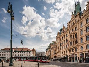 Pronájem atypického bytu, Praha - Nové Město, Truhlářská, 186 m2