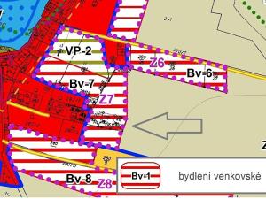 Prodej pozemku pro bydlení, Přehořov, 452 m2