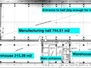 Prodej výrobních prostor, Brno, Trnkova, 1912 m2