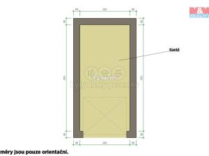 Prodej garáže, Plzeň, Na Bořích, 15 m2