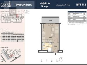 Prodej bytu 1+kk, Praha - Kbely, Mladoboleslavská, 25 m2