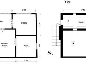 Prodej chaty, Krásná, 53 m2