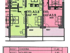 Prodej bytu 3+kk, České Budějovice - České Budějovice 2, Zavadilka, 86 m2