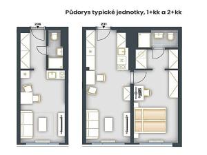 Prodej bytu 1+kk, Praha - Chodov, Čenětická, 23 m2