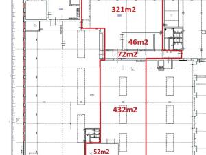 Pronájem výrobních prostor, Jihlava, 923 m2