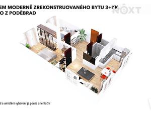 Pronájem bytu 3+kk, Šumperk, J. z Poděbrad, 65 m2