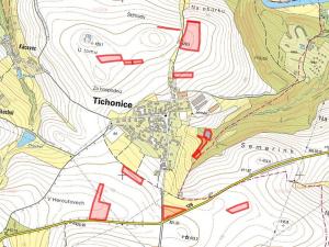 Prodej zemědělské půdy, Tichonice, 53264 m2