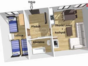 Prodej chalupy, Lom, 50 m2