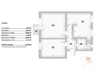 Prodej bytu 3+kk, Králův Dvůr, Pod Hájem, 58 m2