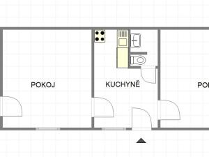 Prodej rodinného domu, Bystřice pod Lopeníkem, 73 m2