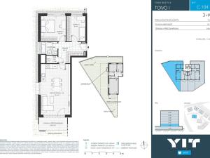 Prodej bytu 3+kk, Praha - Chodov, Komárkova, 70 m2