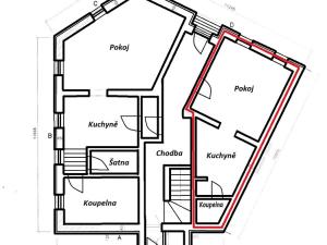 Pronájem bytu 1+1, Ústí nad Labem, Kojetická, 37 m2