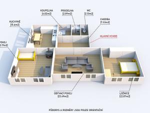 Prodej bytu 3+1, Tachov, Prokopa Velikého, 105 m2