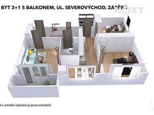 Prodej bytu 3+1, Zábřeh, Severovýchod, 72 m2